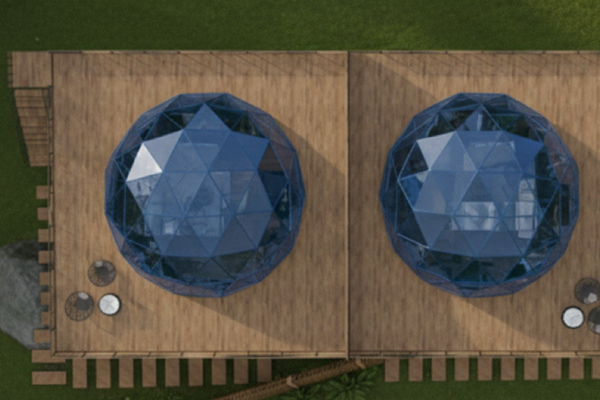 aambal glass dome